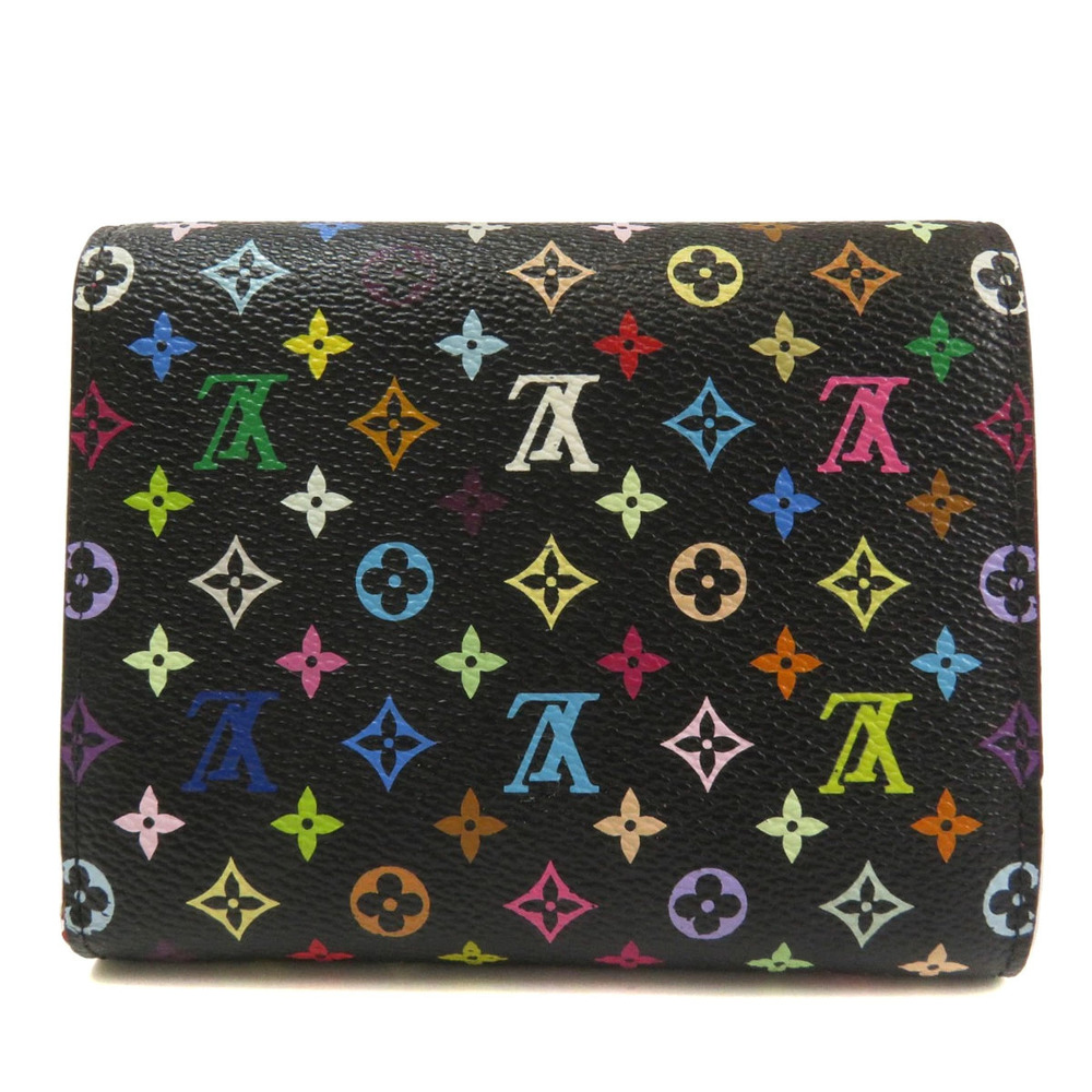 Louis Vuitton Canvas fold Joy Portefeuille Multicolor Wallet Bi Monogram Brown